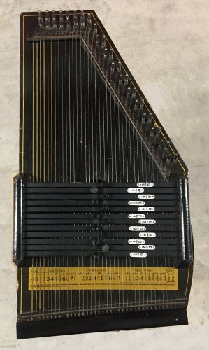 37 string OS harp